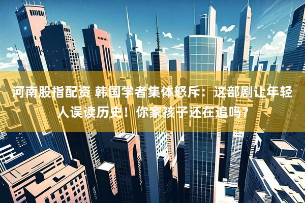河南股指配资 韩国学者集体怒斥：这部剧让年轻人误读历史！你家孩子还在追吗？